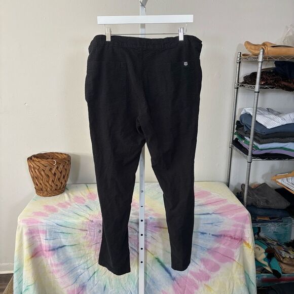 Betabrand seersucker pants casual beach drawstring size large women’s - Picture 6 of 6